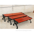 High quality wood plastic composite garden bench